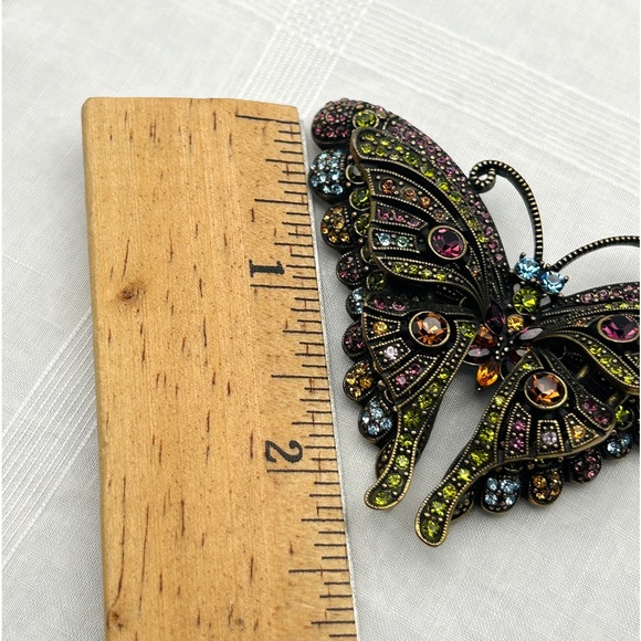 GORGEOUS Vintage Heidi Daus Butterfly Brooch EUC - Picture 13 of 14